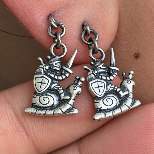 Medieval Knight Earrings