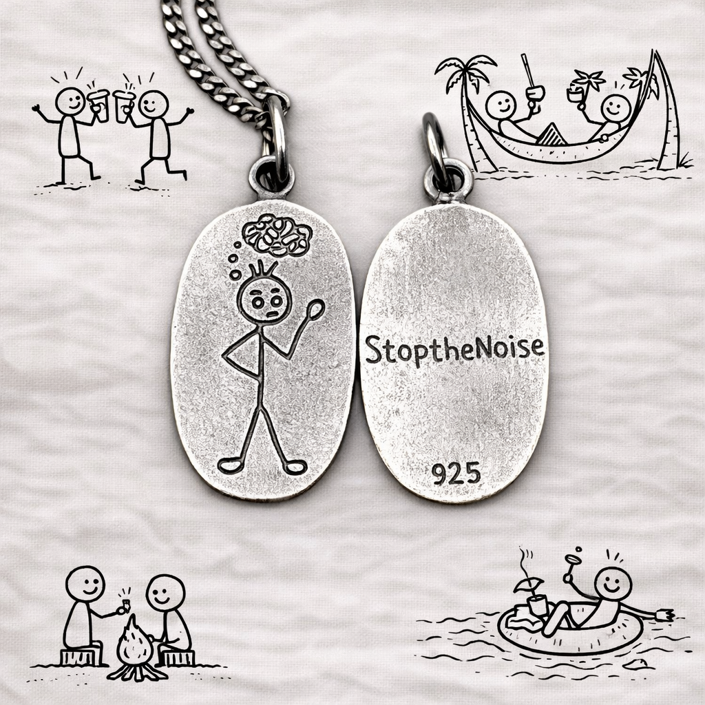 Stop The Noise Necklace